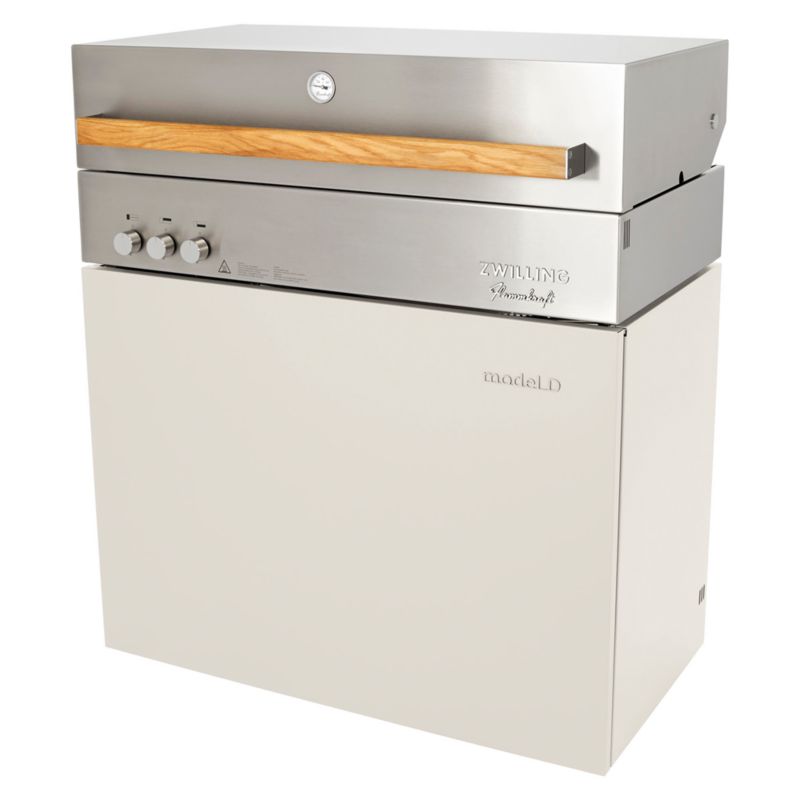 ZWILLING Flammkraft Model D Ivory White Freestanding Gas Grill - image 2 of 5