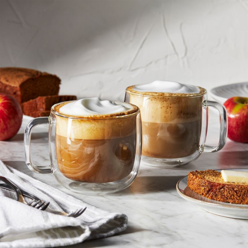 Zwilling Sorrento Plus Latte Glass Mugs, Set of 2