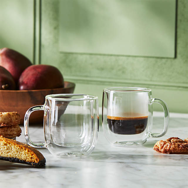 Best Clear Glass Coffee Mugs From , CB2, and Anthropologie