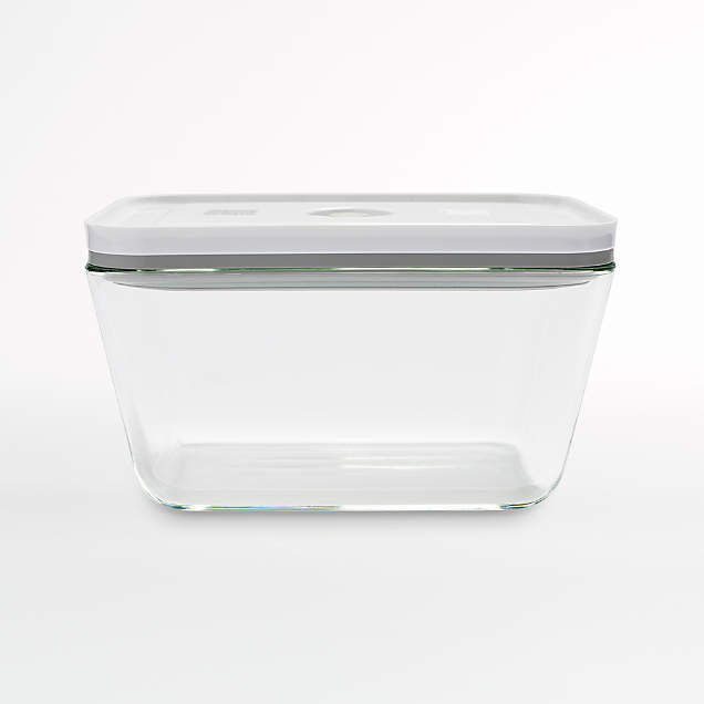 ZWILLING ExtraLarge Fresh & Save Glass Vacuum Container Crate & Barrel