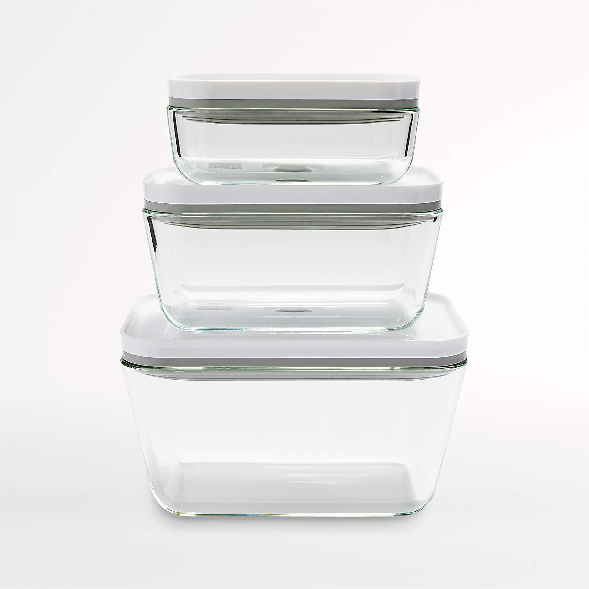 ZWILLING Fresh & Save Glass Vacuum Containers, Set of 3 + Reviews 