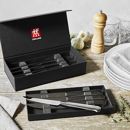 ZWILLING ® J.A. Henckels Porterhouse 8-Piece Stainless Steel Steak Knife Set