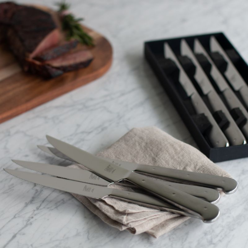 ZWILLING ® J.A. Henckels Porterhouse 8-Piece Stainless Steel Steak Knife Set - image 1 of 7