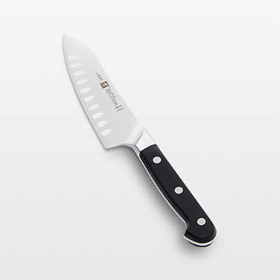 ZWILLING ® Pro 5.5" Hollow Edge Rocking Santoku Knife