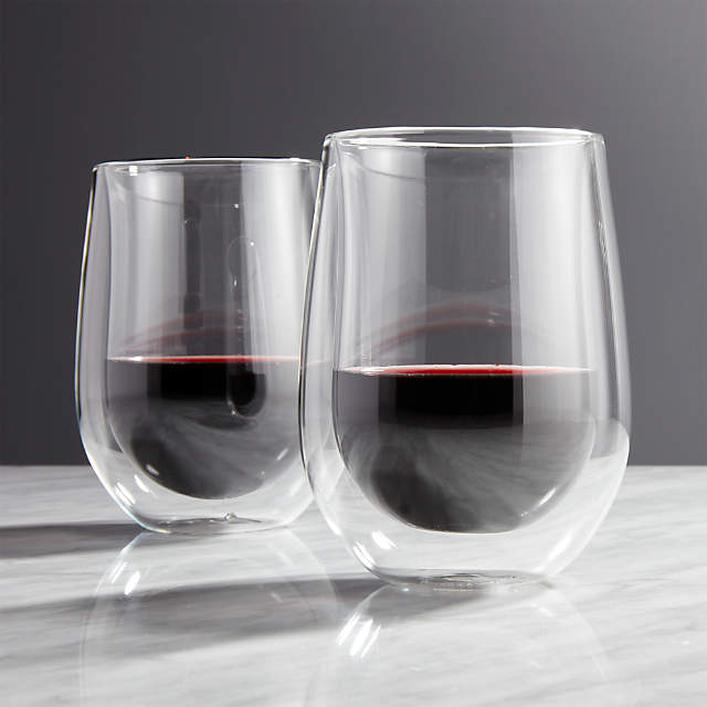 Crate & Barrel Wine Glass Markers - Set of 2 NWT