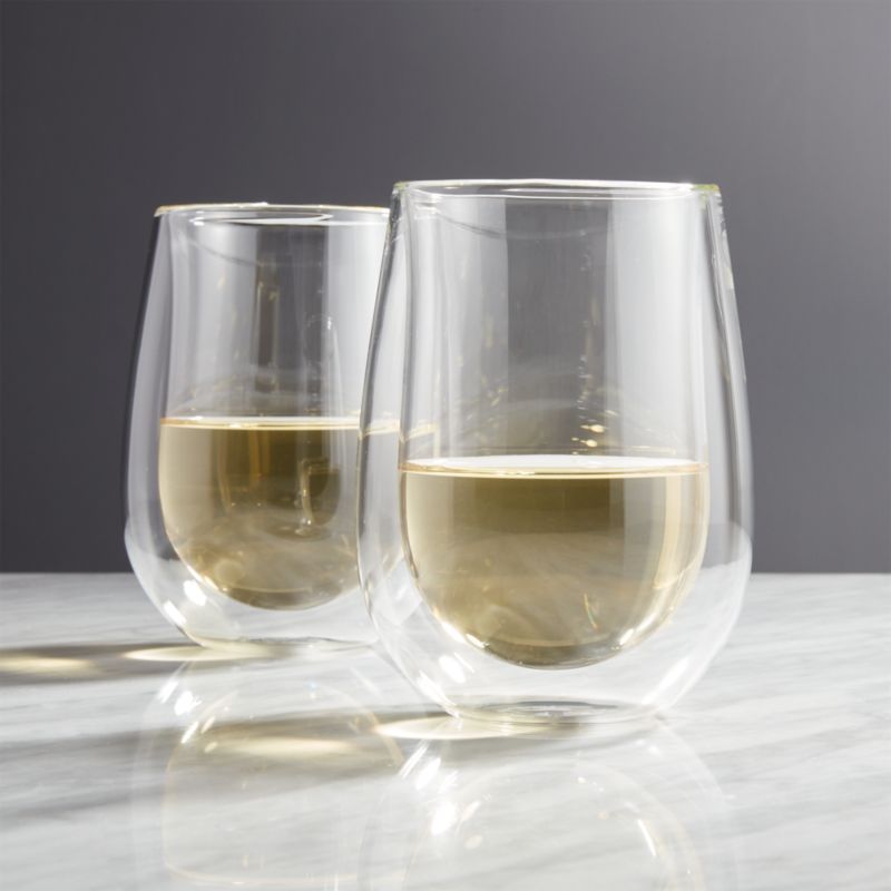 Zwilling Sorrento 10-Oz. Double-Wall White Wine Glasses, Set of 2 - image 0 of 3