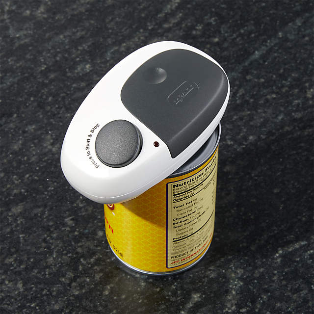 Electric Can Opener for kitchen, Battery Powered Can Opener with Smooth  Edge, Small Portable One Touch Automatic Can Opener with Stainless Steel  Blade