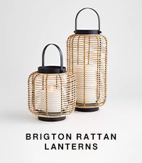 brigton rattan lanterns