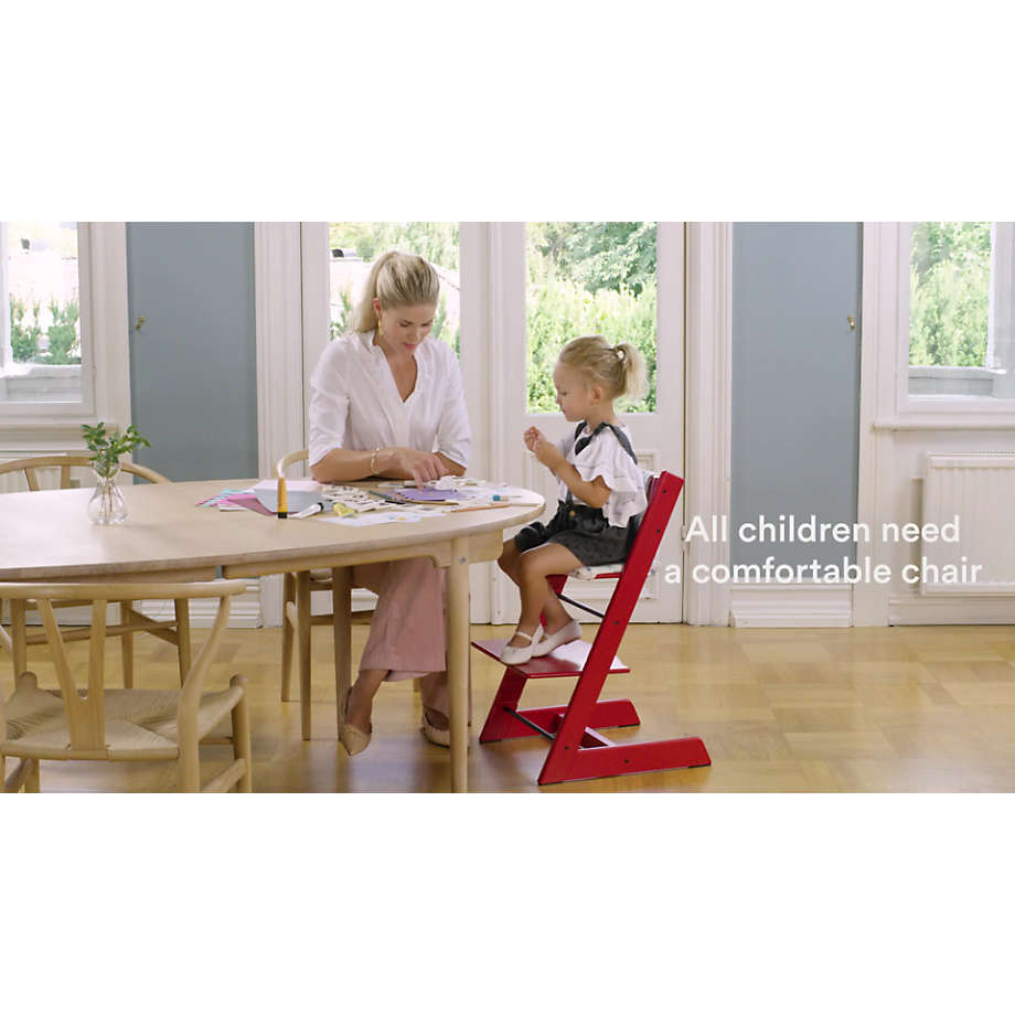 Stokke Tripp Trapp Natural Wood & Toddler High Chair + | Crate &