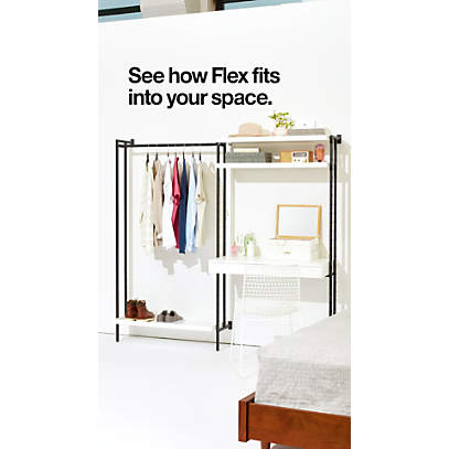 Crate and barrel clothing rack store