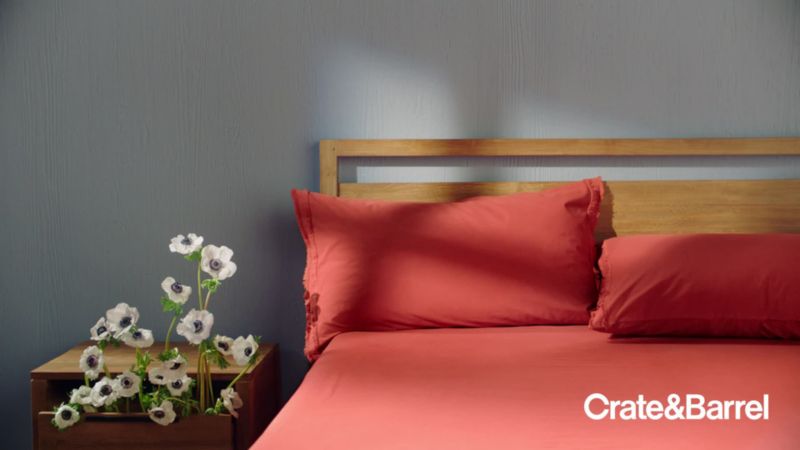 Play Organic Cotton Blue King Sheet Set - video 2 of 2