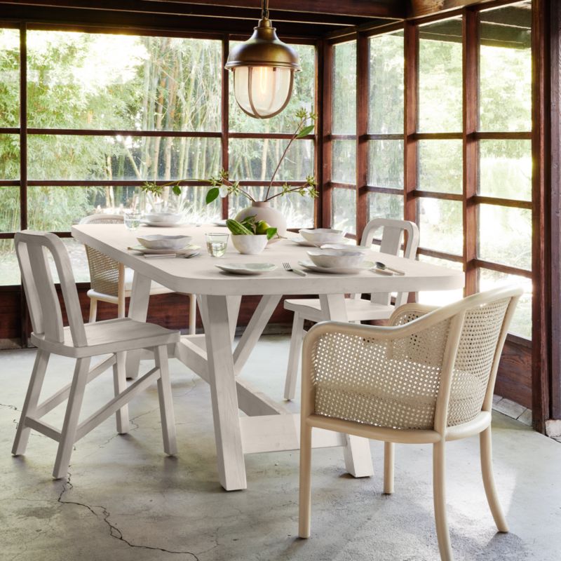 Aya 94" Whitewash Wood Dining Table by Leanne Ford - image 2 of 9