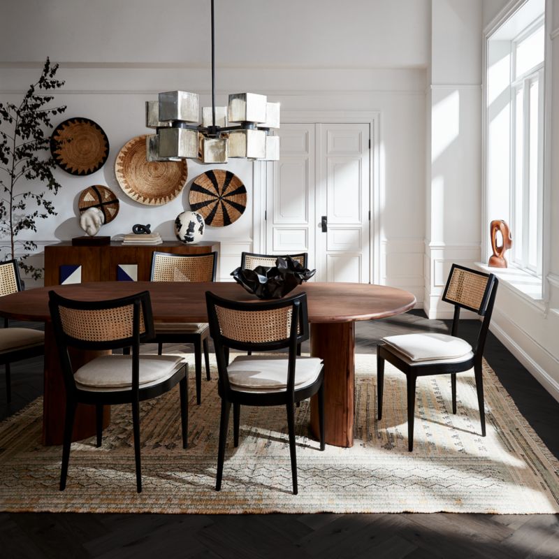 Panos 94" Dining Table + Reviews Crate & Barrel