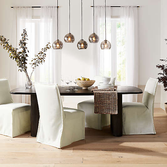 Walton Ribbed Leg 90" Dining Table