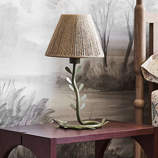 Laurel Green Vine Kids Table Lamp by Jeremiah Brent