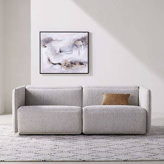 Leisure Power Recliner Sofa 84"