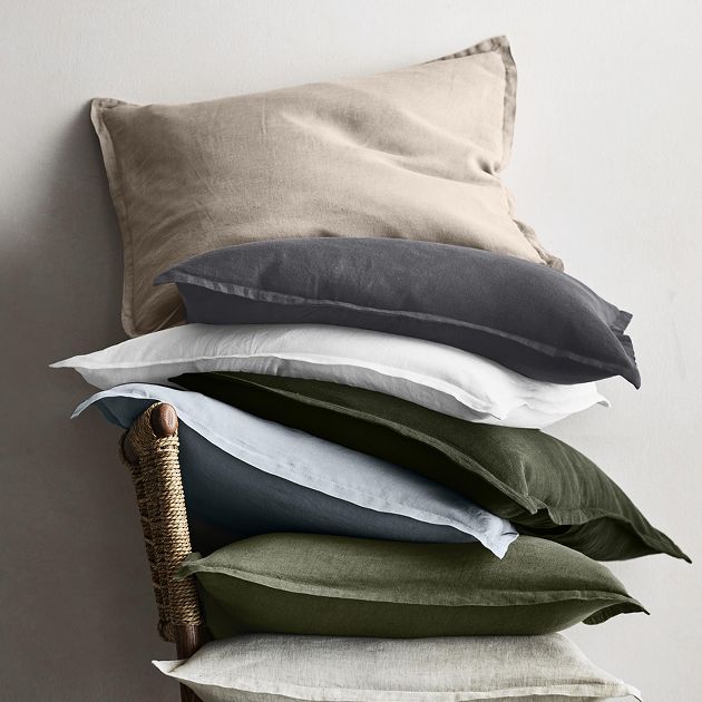 shams and pillowcases
