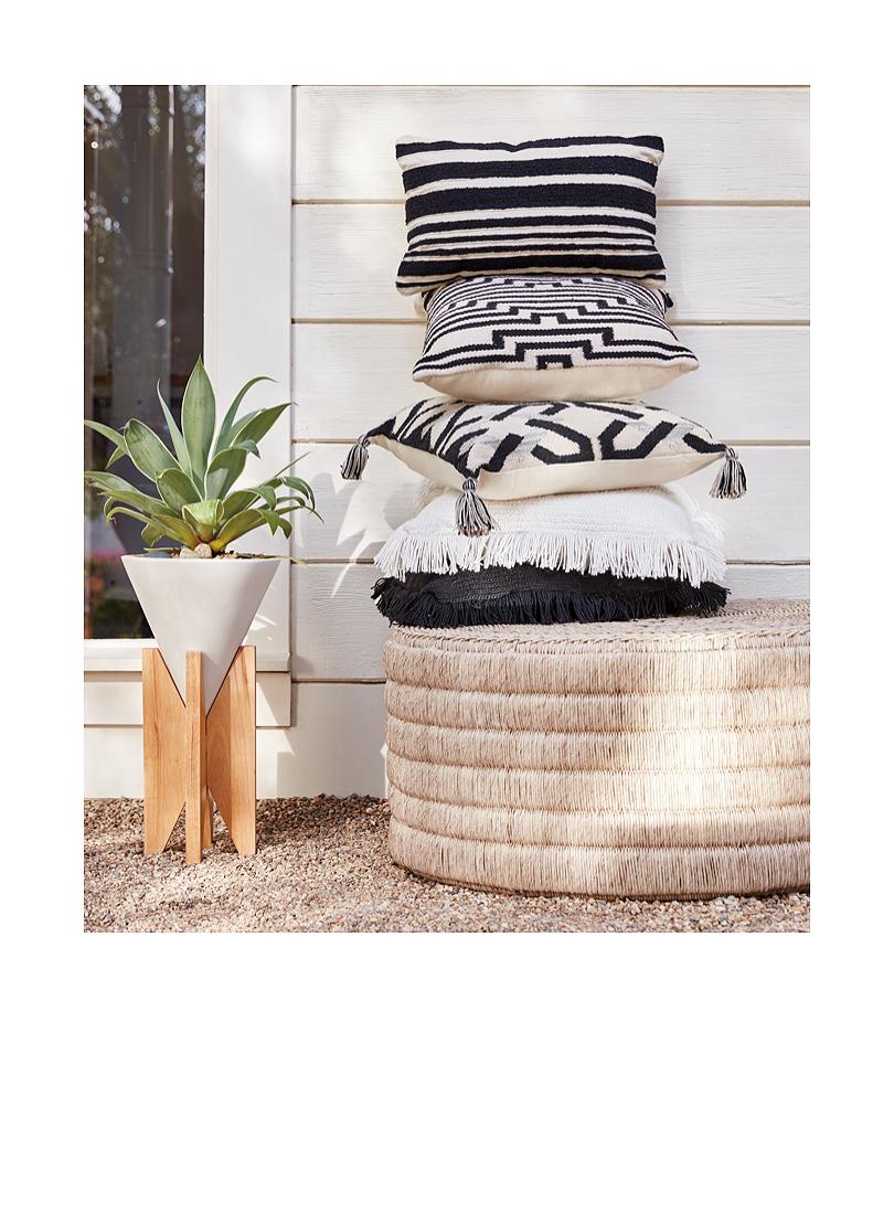 Morocco Outdoor Patio Lounge Furniture Collection Crate and Barrel