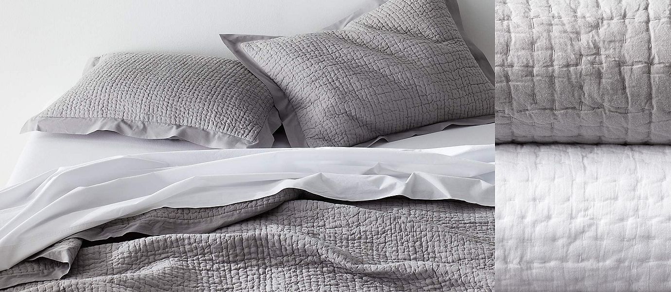 Duvet Cover & Quilt Collections Best Duvet & Quilt Sets Crate & Barrel