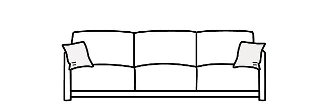 Small Sofa Size