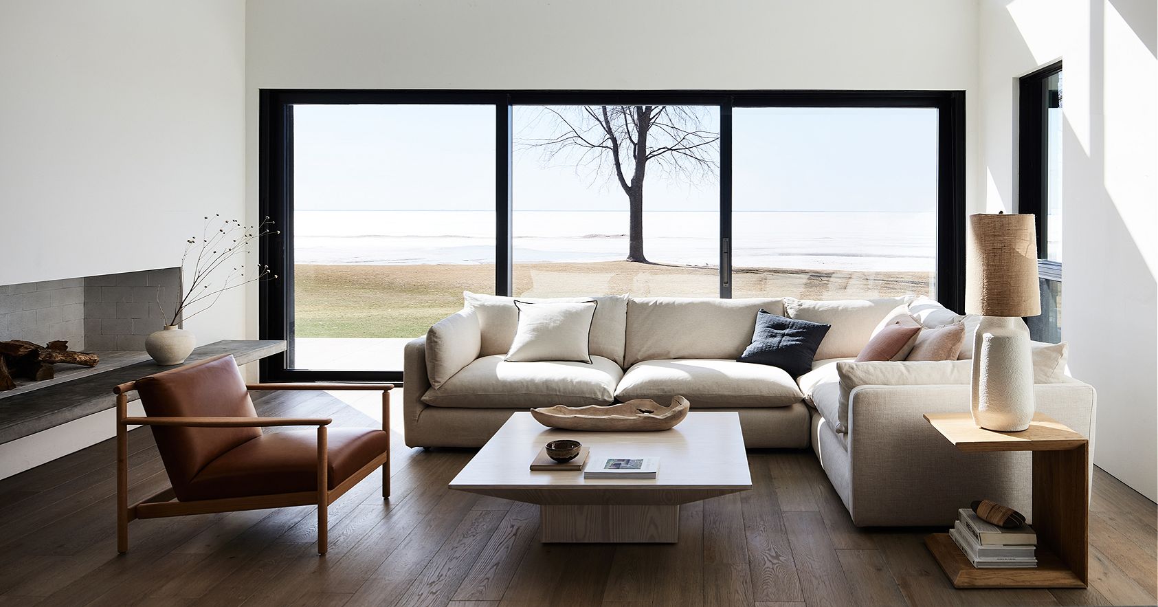Unwind L-Shaped Sectional Sofa Living Room