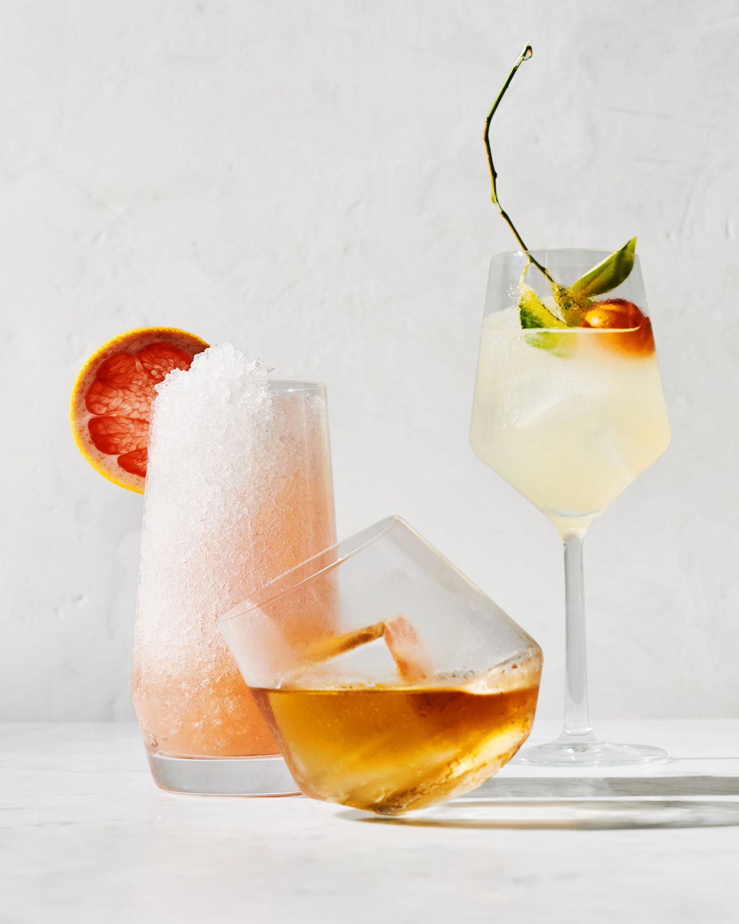 cocktail glasses