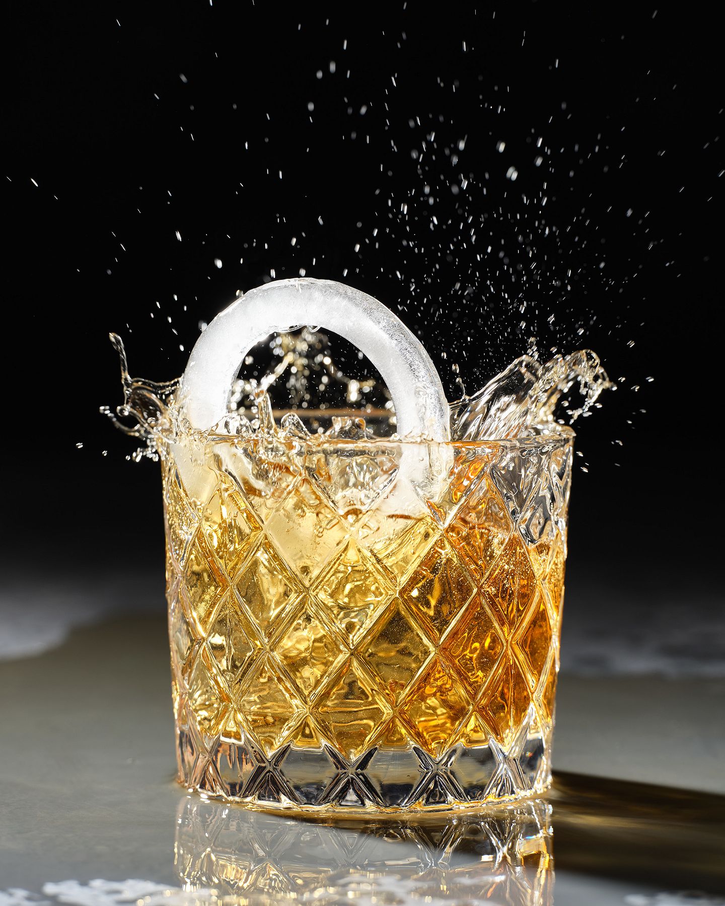 neat liqour glasses