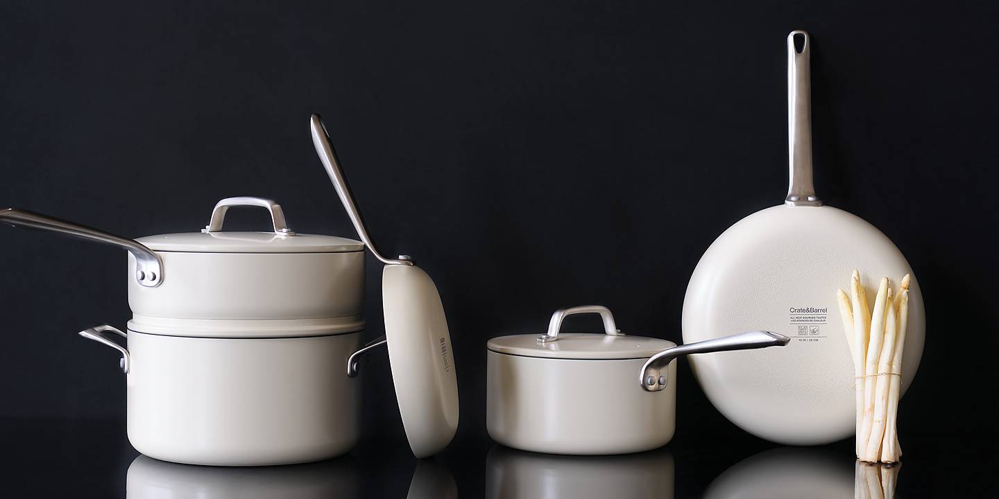 Master Class White Stock Pots & Multipots