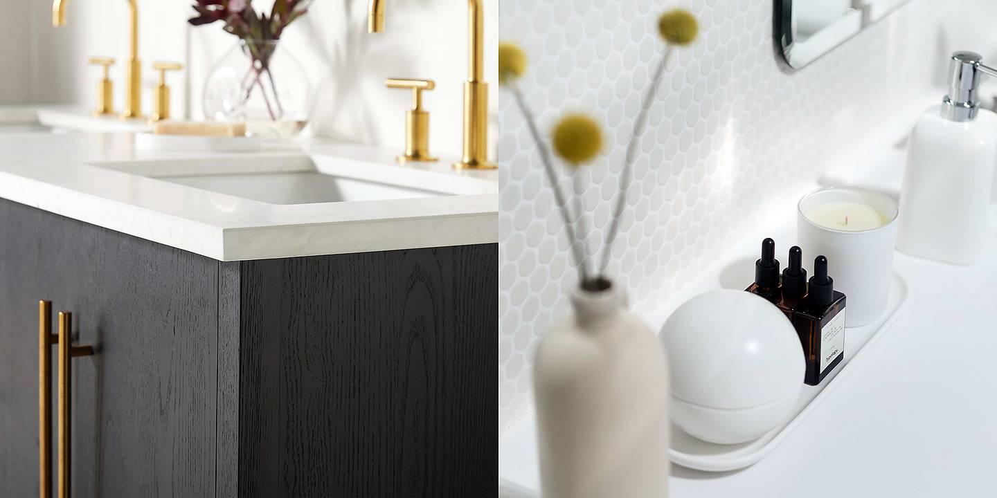 Modern Bathroom Decor Ideas for Small Large Washrooms Crate Barrel