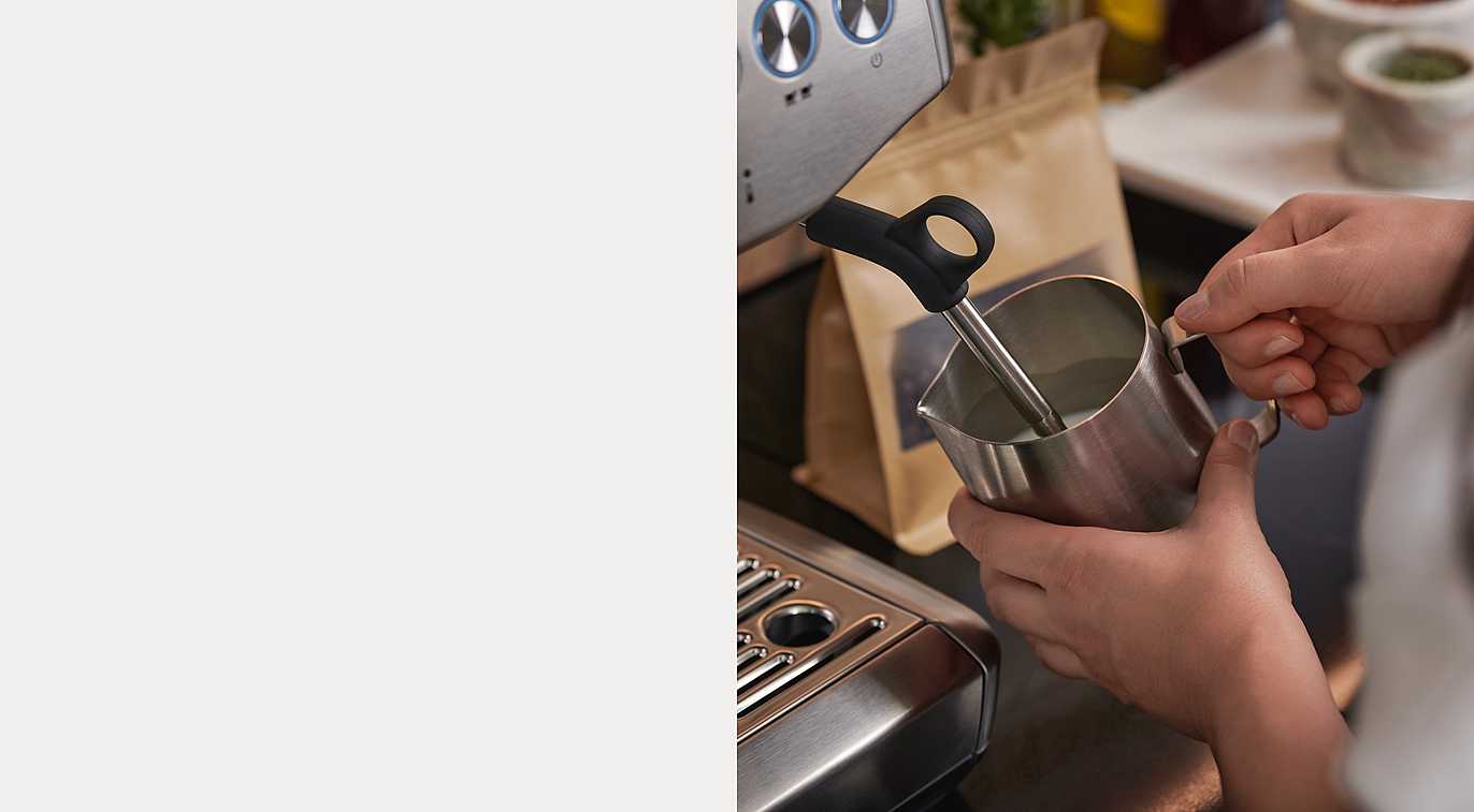 Breville BES876BSS1BNA1 Barista Express Impress – Whole Latte Love