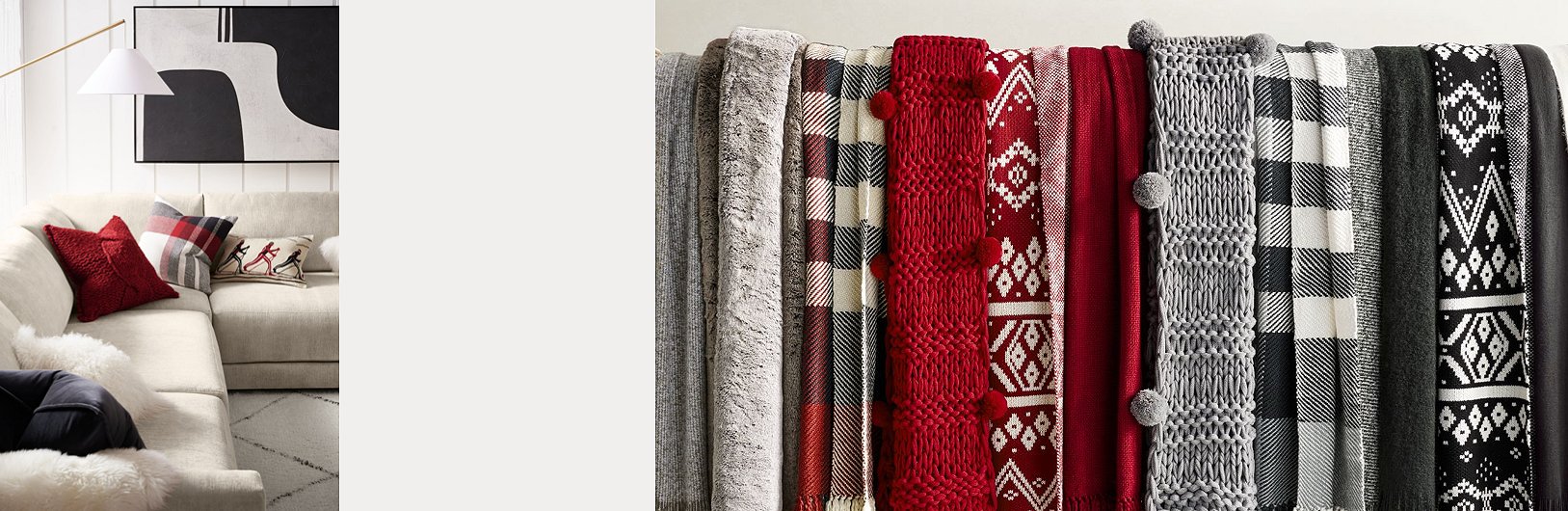 Christmas Pillows, Throw Blankets & Pillow Covers Crate & Barrel Canada