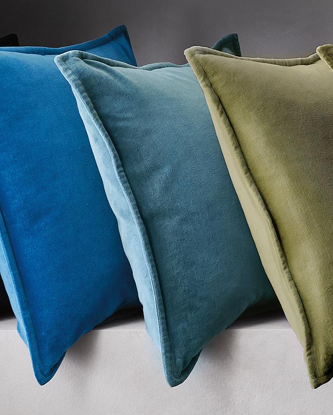 Blue & Green Throw Pillows