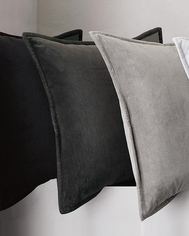 Black & Grey Throw Pillows