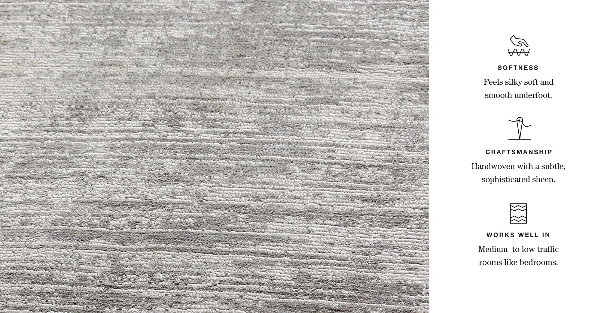 Viscose Rugs & Viscose Carpet Crate & Barrel Canada