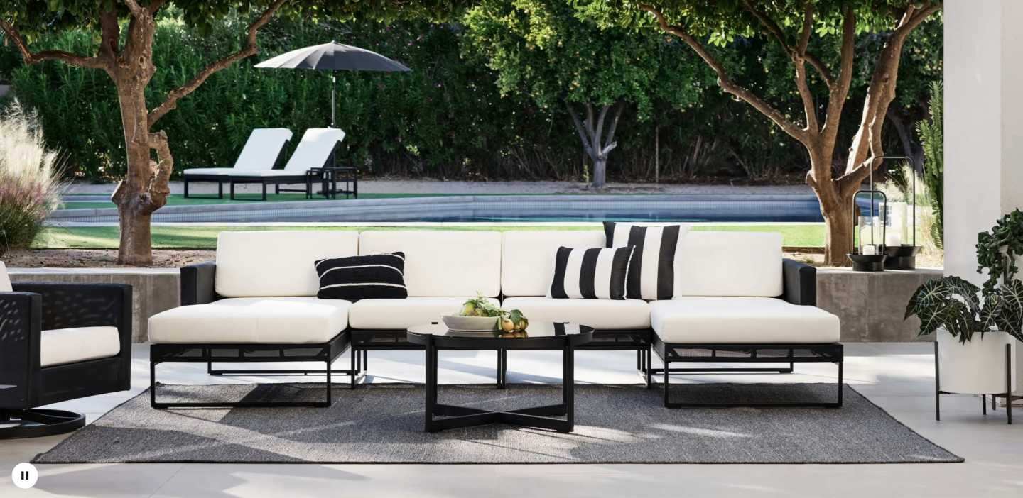 Dune Outdoor Furniture Collection Crate & Barrel