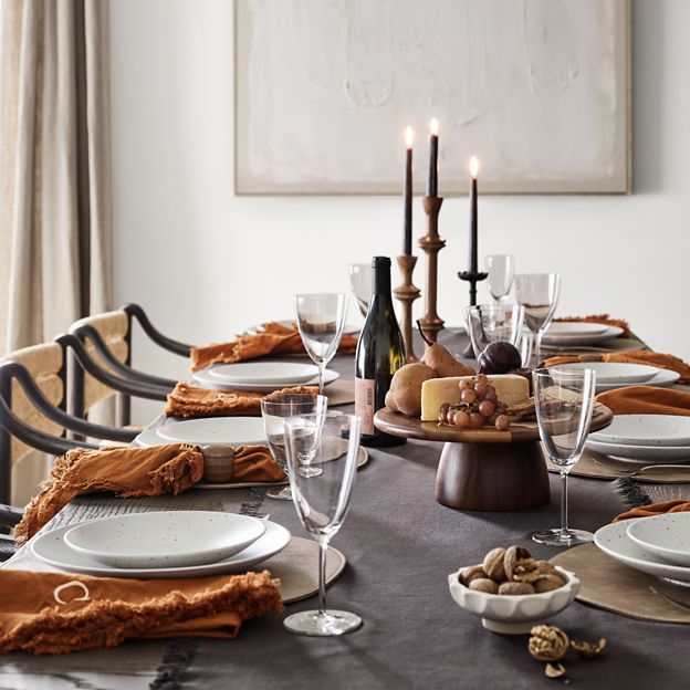 Classic and Chic Thanksgiving Table Setting Essentials Crate & Barrel