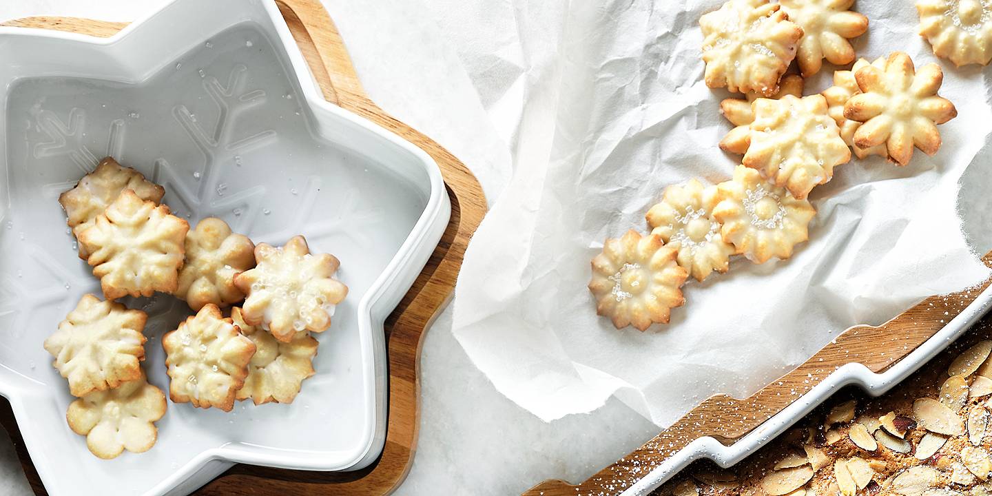 Almond Pressed Cookies - Nordic Ware