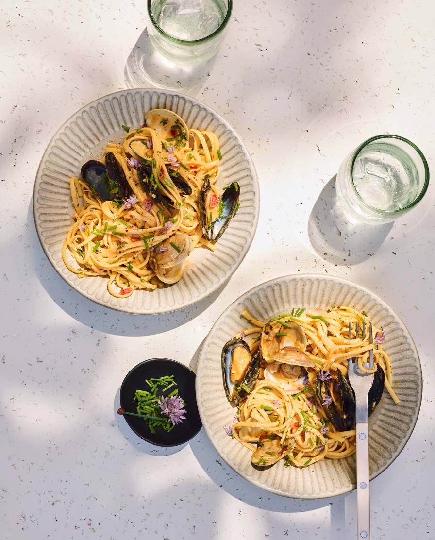 Clam and Mussel Pasta