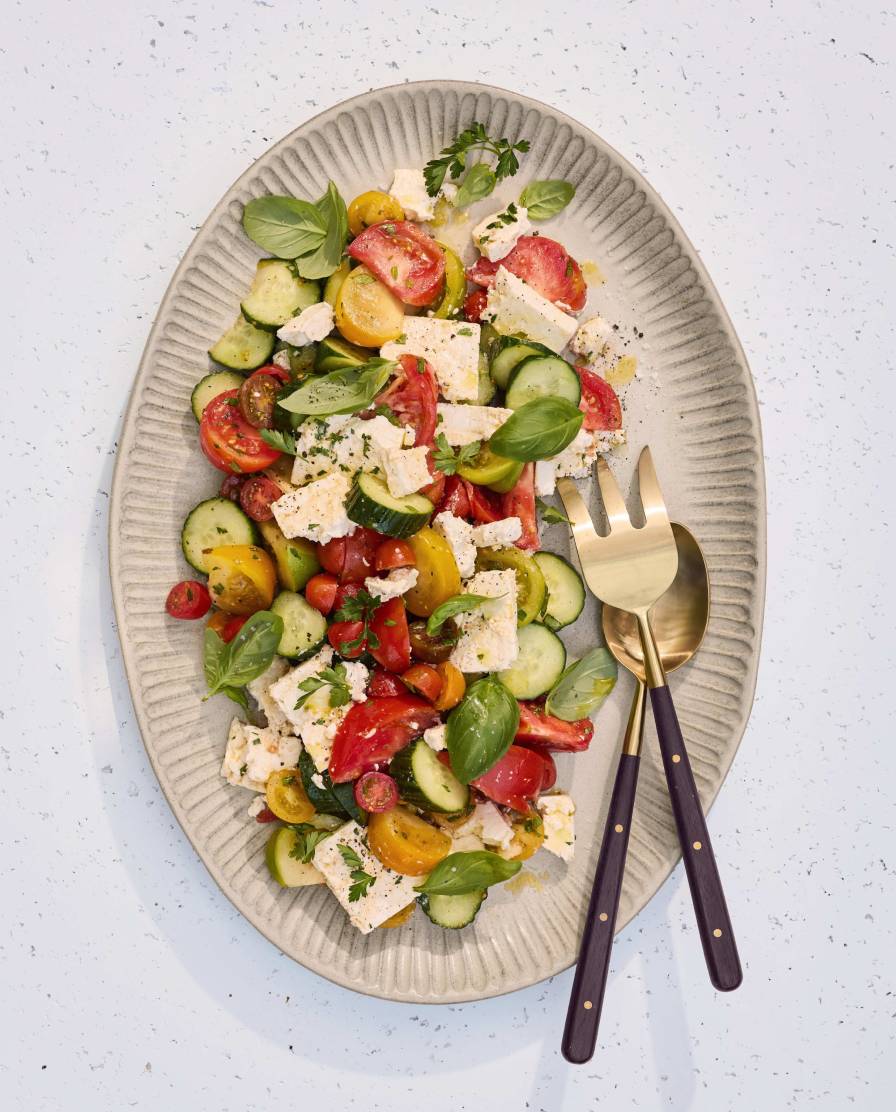 Tomato and Cucumber Salad