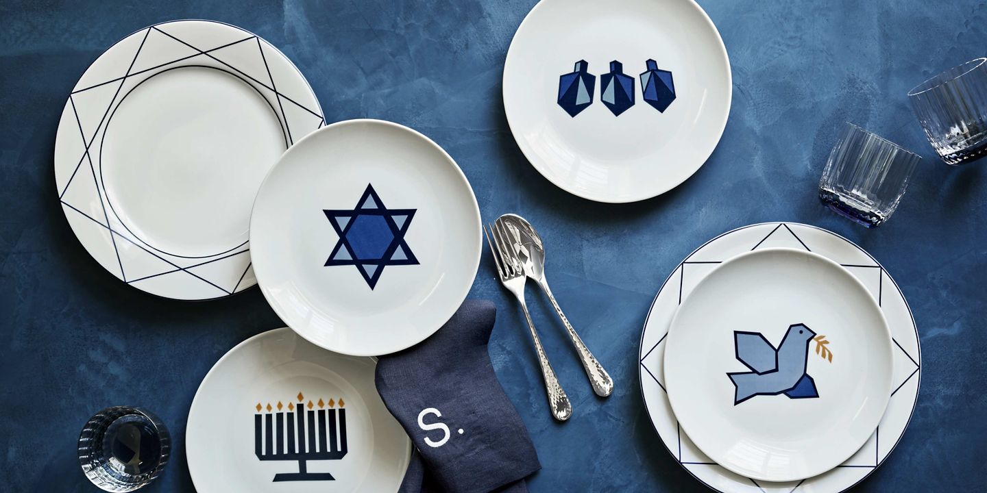 Hanukkah Plates