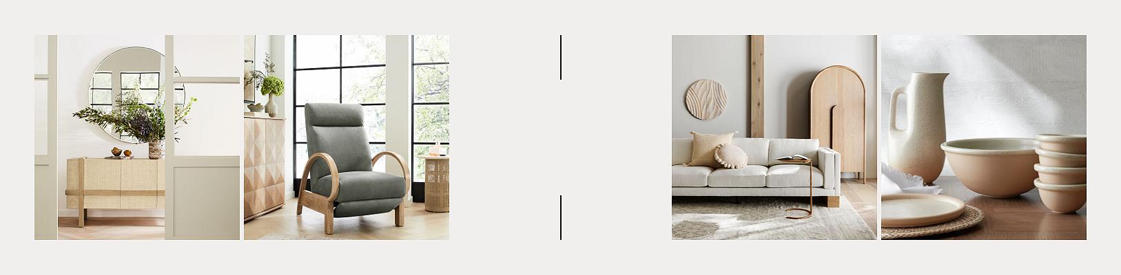Peaceful Living Room | Crate & Barrel