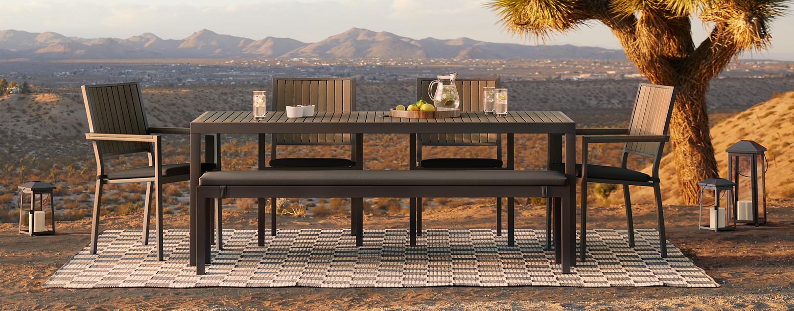 Alfresco II Outdoor Furniture Collection for the Patio Crate and Barrel Canada