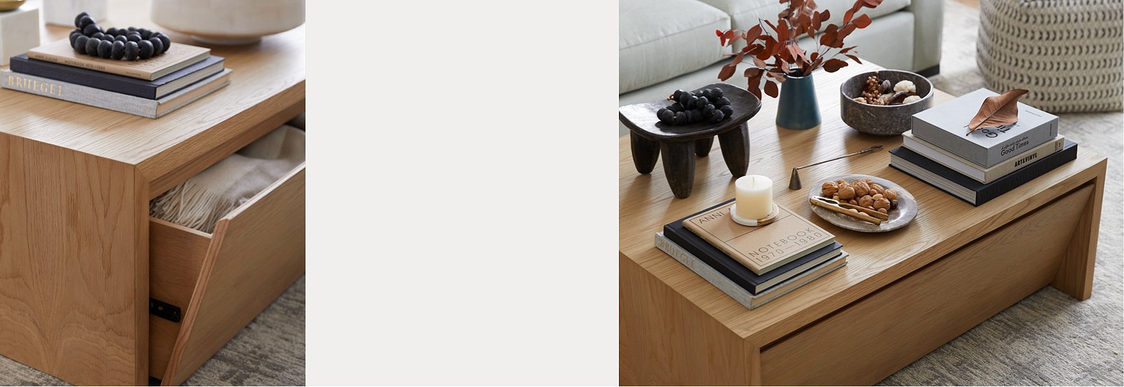 Coffee Table Styling Ideas to Decorate a Coffee Table Crate & Barrel