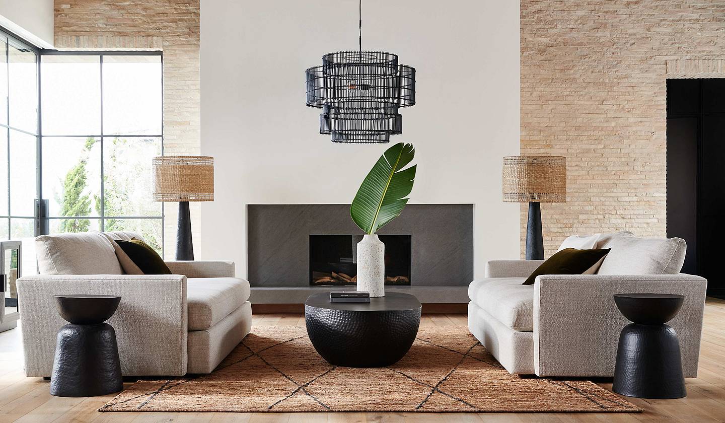 Crate and barrel store pendant lights