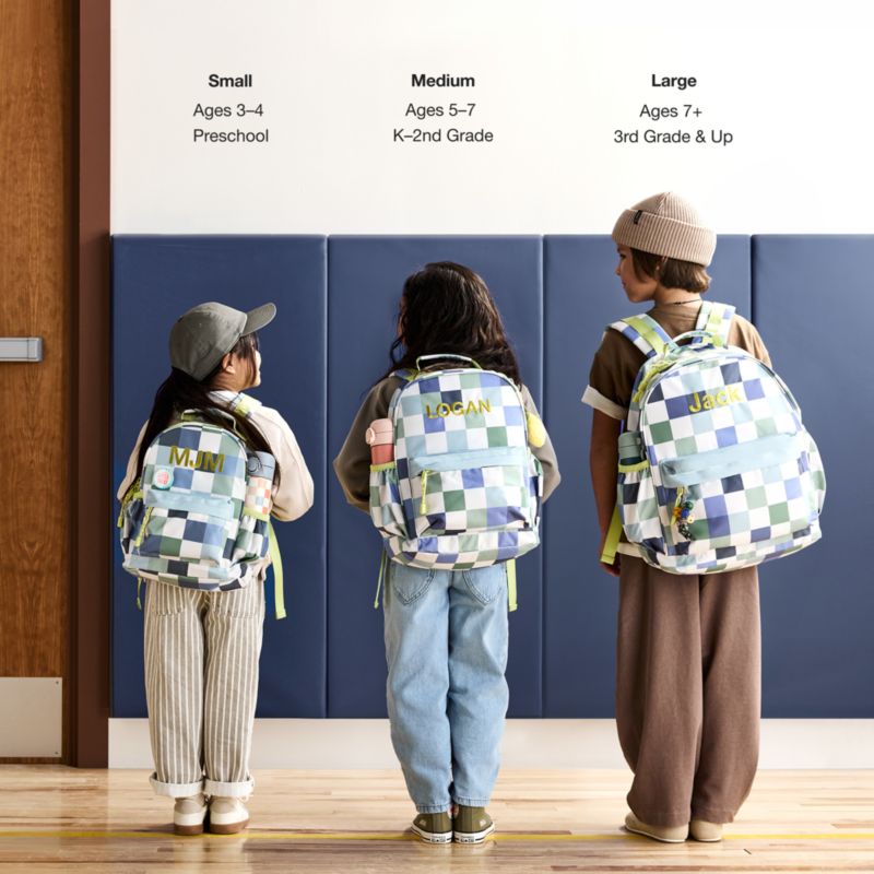 Quilted Purple Heart Medium Kids Backpack with Side Pockets - image 10 of 12