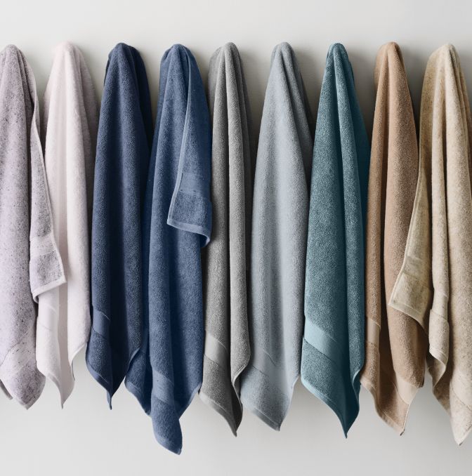 96" Blue Tie Muslin Organic Cotton Curtain Panel