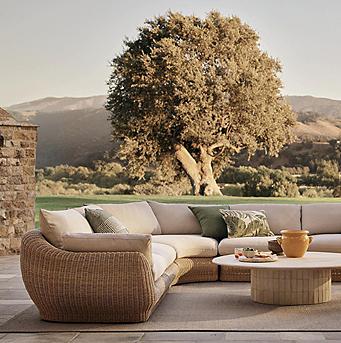 Cayman sofa crate and barrel discount