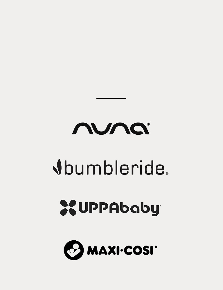 Stroller brands logo clearance