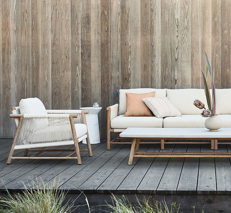 Crate and barrel outdoor seating best sale