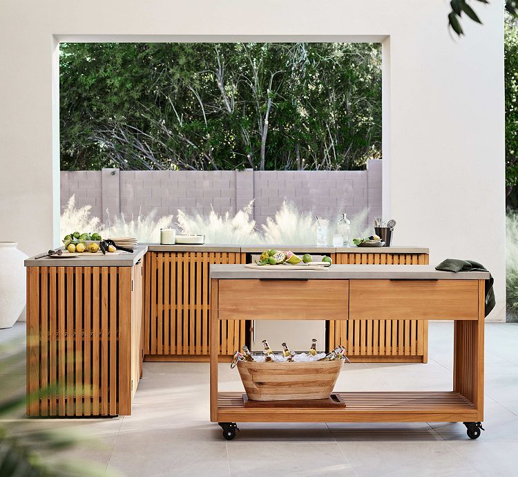 Crate and on sale barrel teak furniture